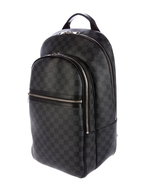 louis vuitton michael nm damier graphite backpack|louis vuitton avenue backpack.